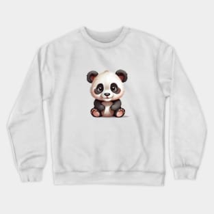 Cute lovely baby panda Crewneck Sweatshirt